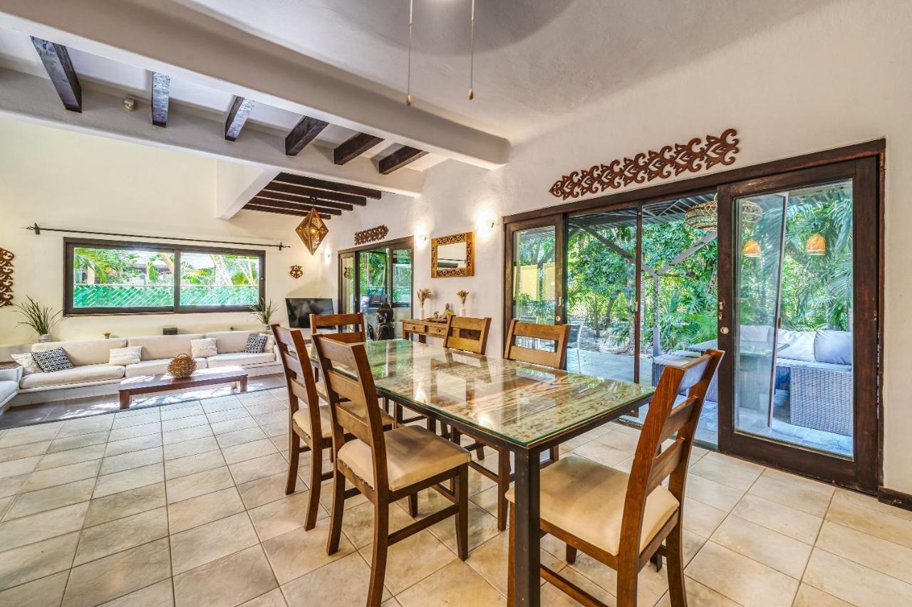 Beautiful House In Playacar 4 Bedrooms Beach Tennis Ac Playa del Carmen Bagian luar foto